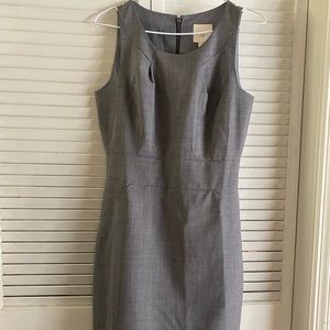Gray knee length professional dress